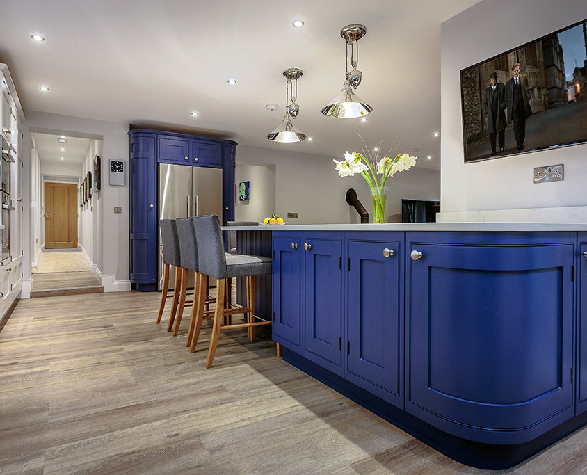 Luxury bespoke shaker kitchen, Norfolk
