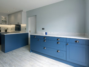 luxury shaker kitchen, norfolk