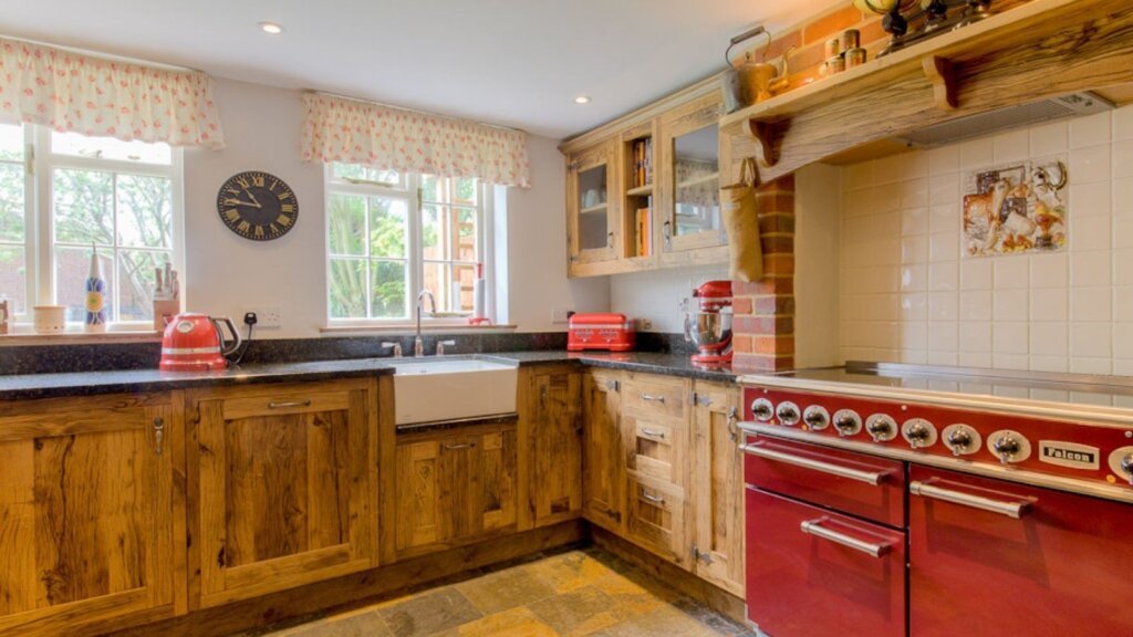 Rustic kitchen design by kestrel kitchens