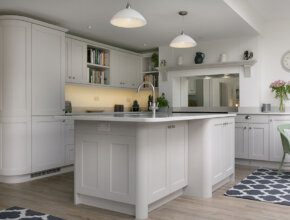 Modern kitchen design by Kestrel Kitchens