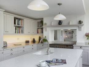 Stylish classic kitchen design by Kestrel Kitchens