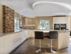 Stunning open plan kitchen - Hainford - Kestrel Kitchens