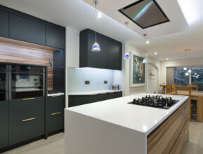 striking contemporary kitchen design Kestrel Kitchens
