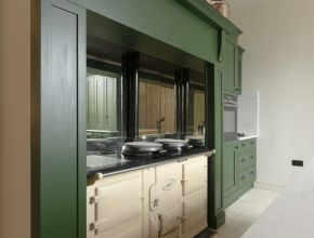 Aga surround farmhouse Kitchen