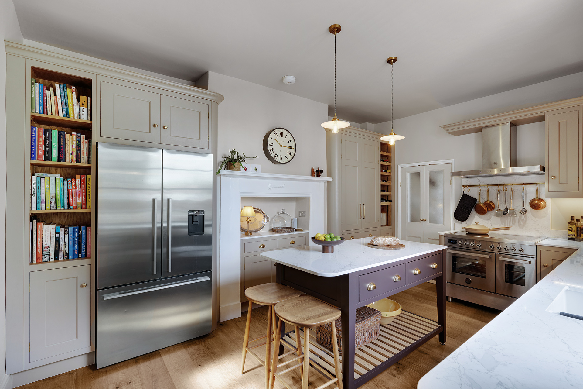 Kitchen design for period property by kestrel kitchens