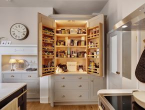 bespoke pantry cupboard kestrel kitchens